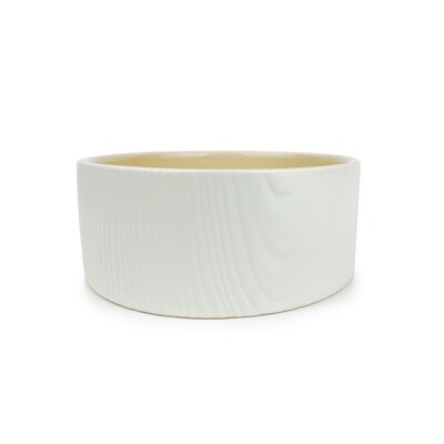 Barkley &amp; Bella Ceramic Bowl Ripple Sand