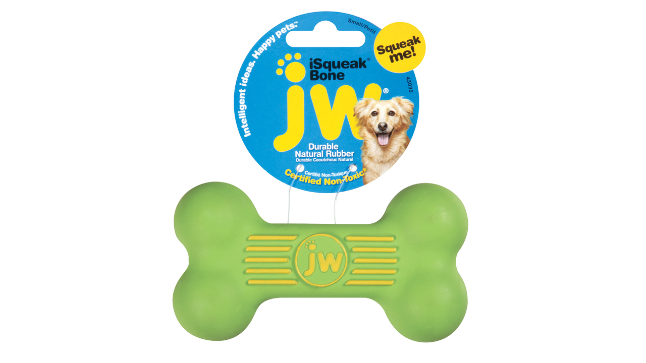 JW iSqueak Bone, Size: Small (Discontinued)