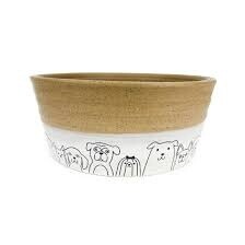 Barkley &amp; Bella Ceramic Bowl Pooch