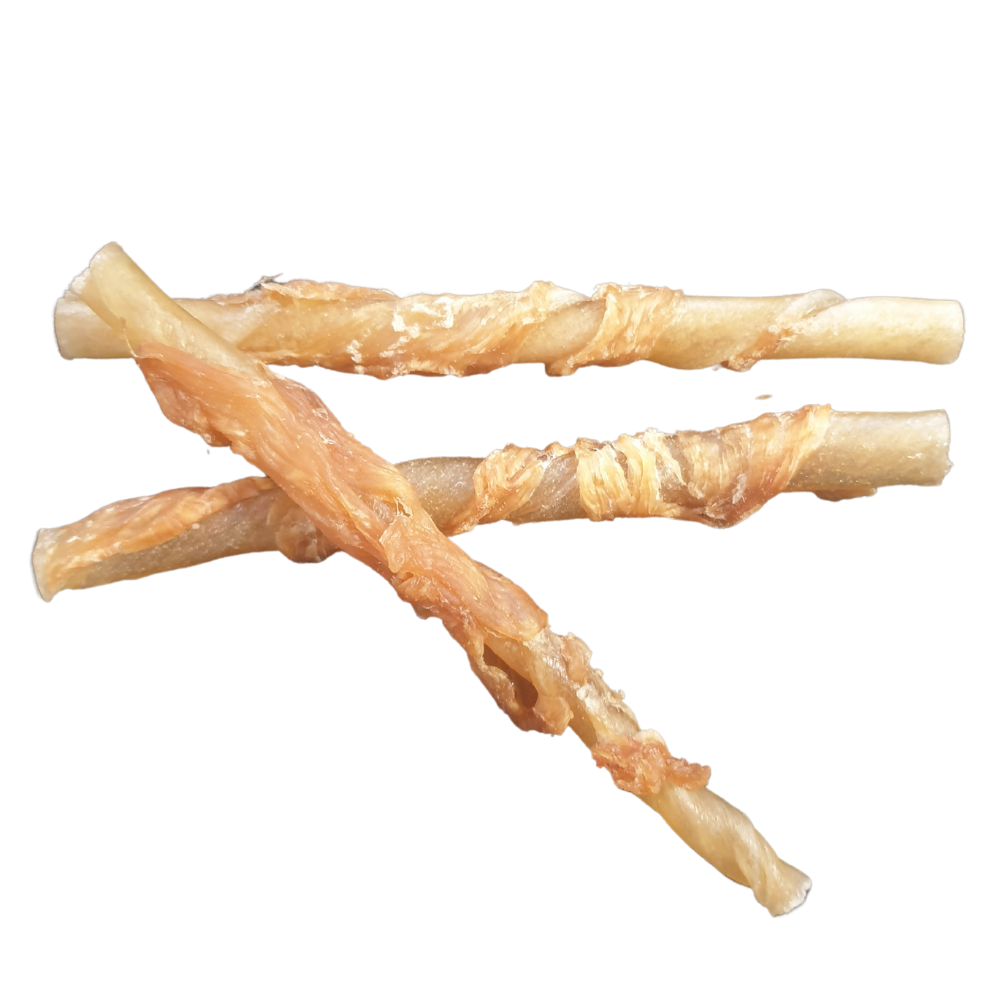 Vitapet Chicken Wrapped Rawhide Sticks, Type: Singles
