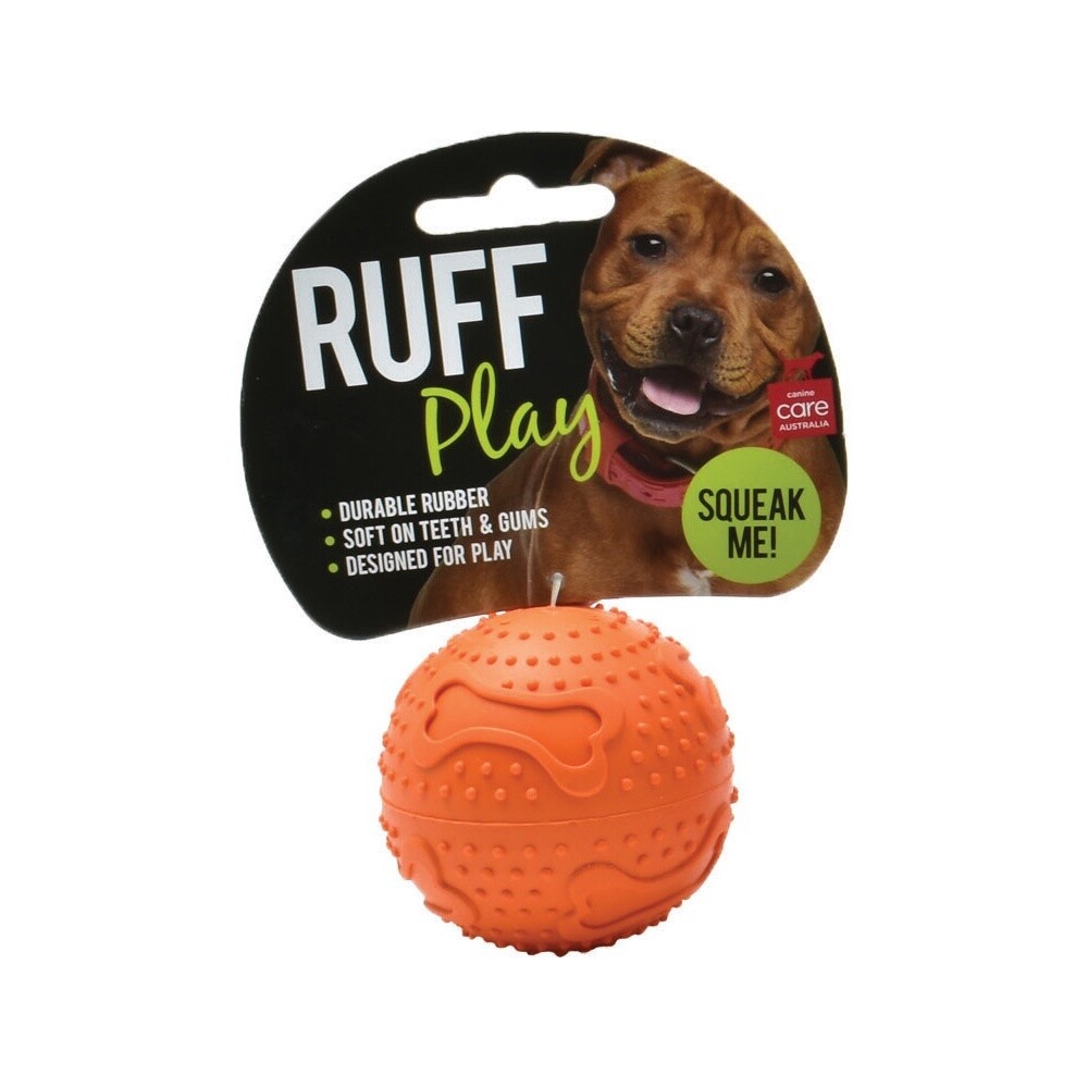 Ruff Play Ball with Squeaker, Size: Small