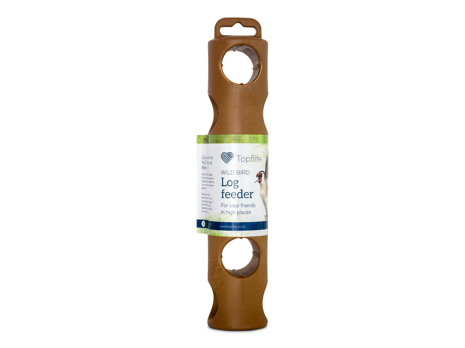 Topflite Wild Bird Log Feeder