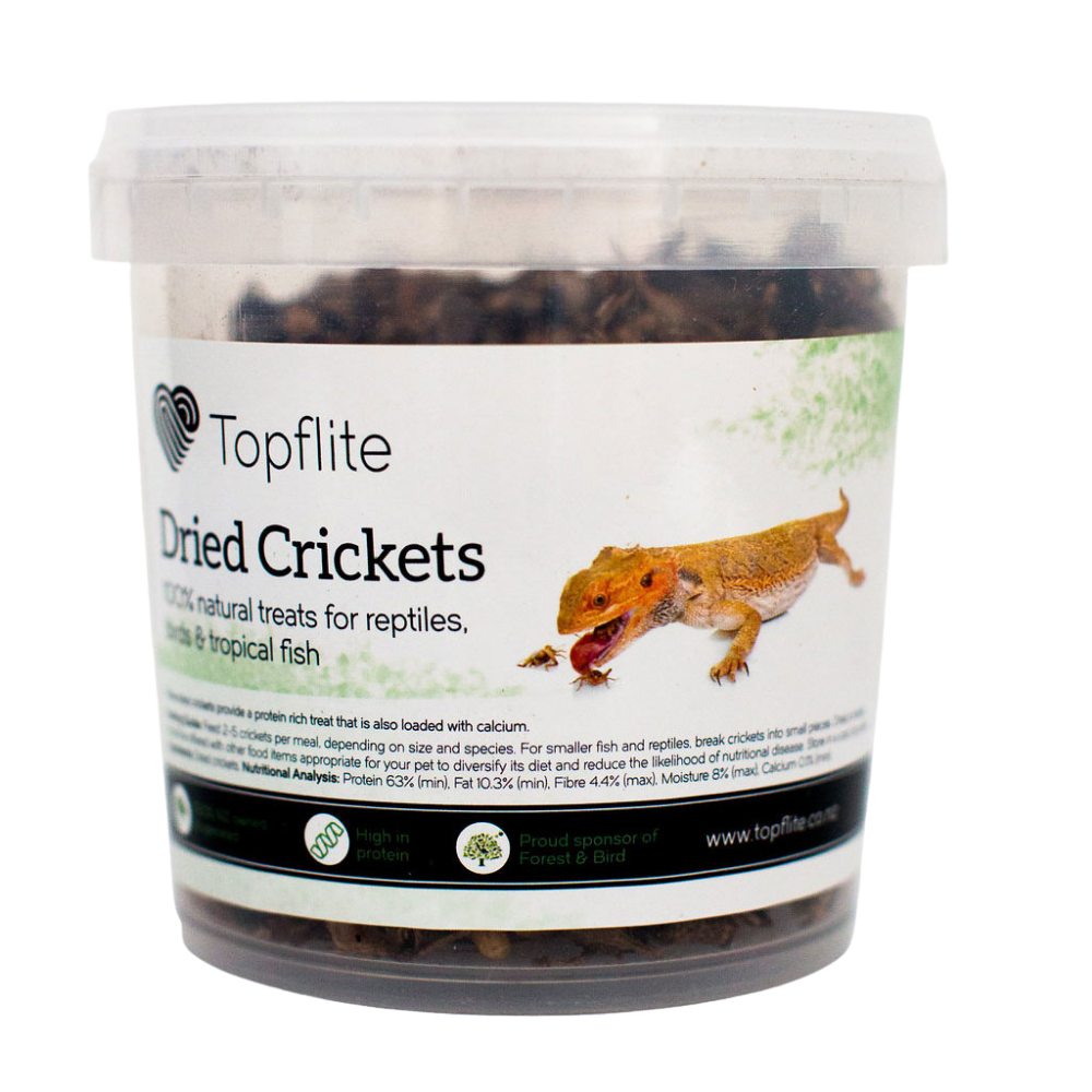 Topflite Reptile Dried Crickets