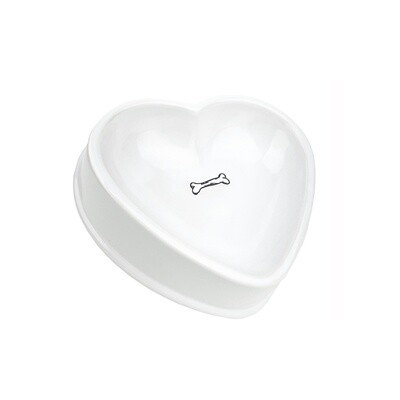 Barkley &amp; Bella Ceramic Bowl Love Heart