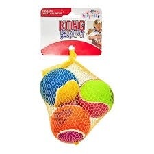 Kong Air Squeaker Birthday Balls - 3 Pack