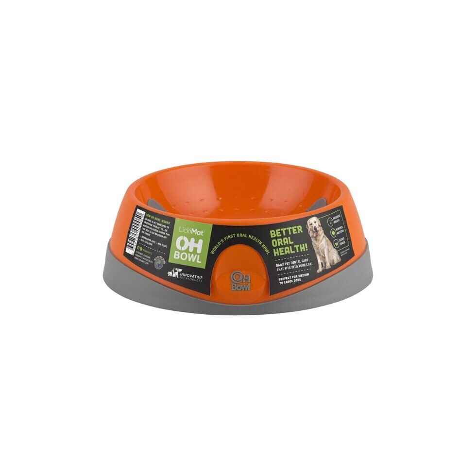 Lickimat OH Bowl Dog - Orange