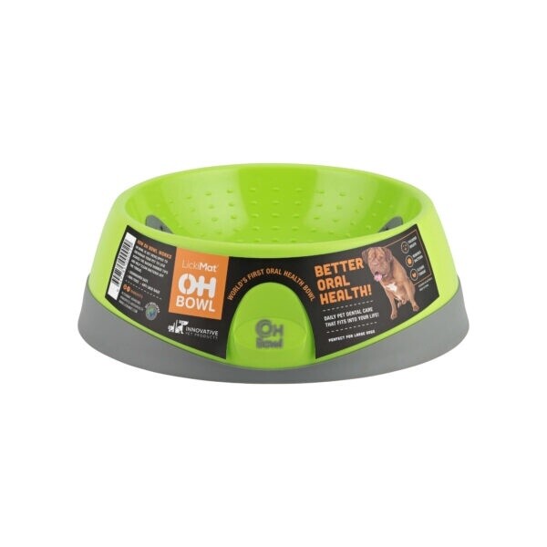 Lickimat OH Bowl Dog - Green