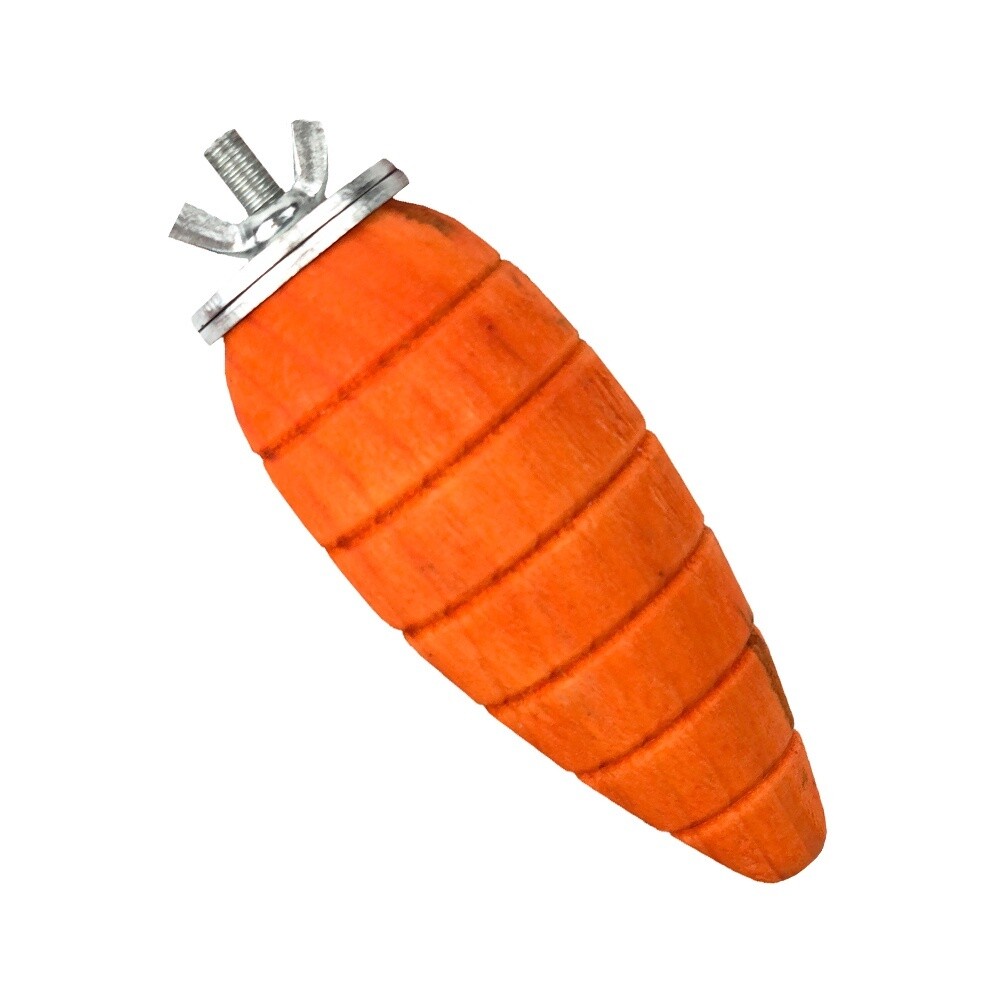 Allpet Small Animal Wooden Carrot Chew