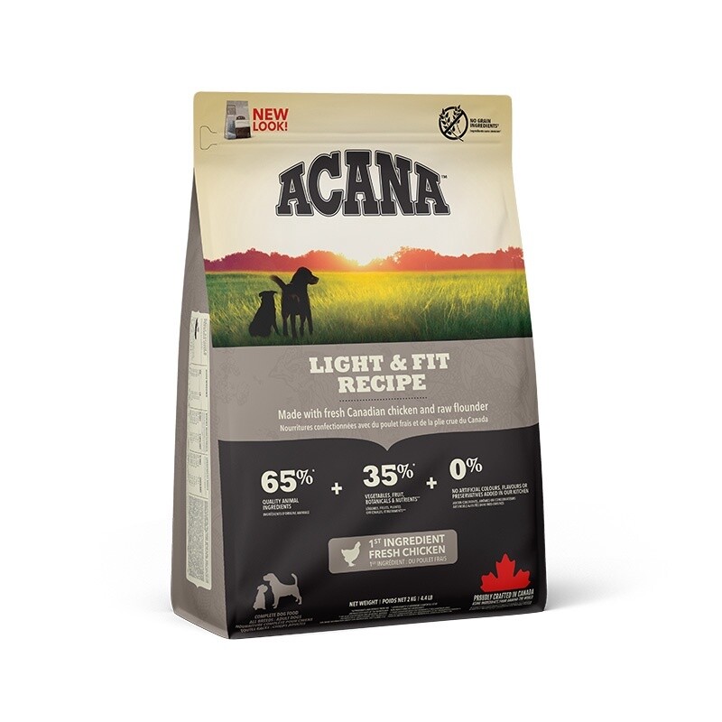 Acana Dog - Light &amp; Fit, Bag Size: 2kg