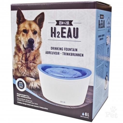 H2 EAU Fresh Water Fountain 6 Litres