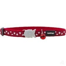 Red Dingo Cat Collar Star