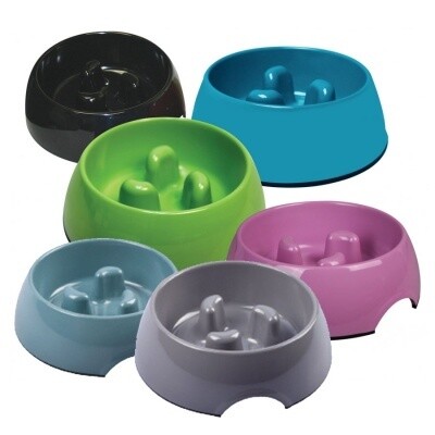 Slow Down Feeder, Color: Grey 140ml