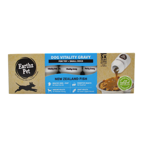 Earthz Pet Dog Vitality Gravy Fish