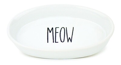 Cattitude Ceramic Dish Meow