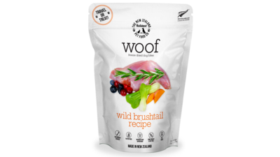 WOOF Wild Brushtail Freeze Dried Dog Bites