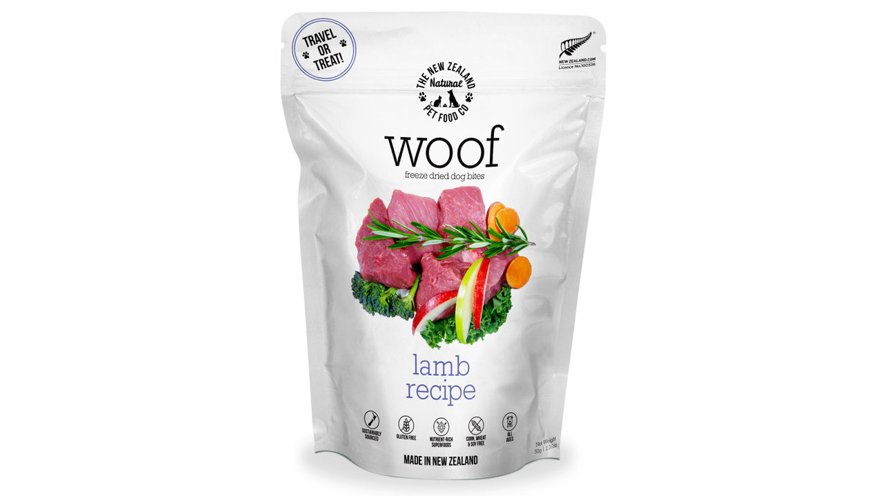 WOOF Lamb Freeze Dried Dog Bites
