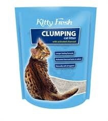 Kitty Fresh Clumping Litter, Bag Size: 5kg