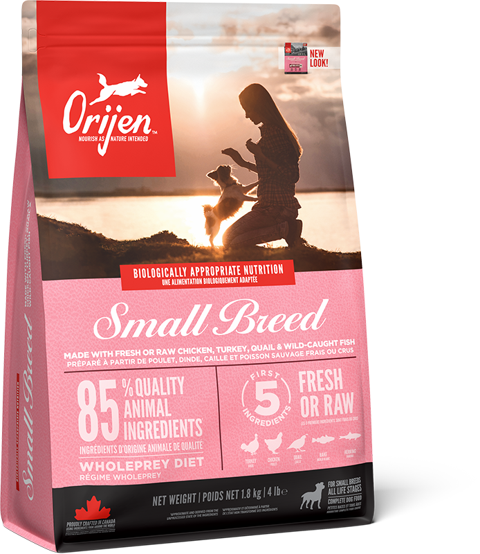 Orijen Dog - Small Breed, Bag Size: 1.8kg