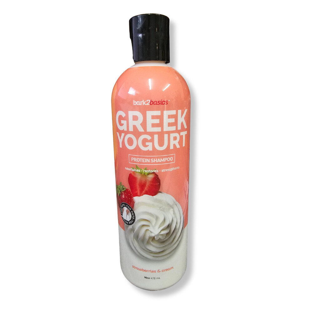 Bark2Basics Shampoo Greek Yoghurt Strawberries &amp; Cream