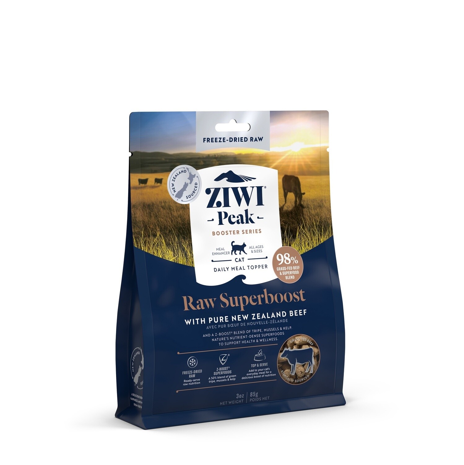 Ziwi Peak Cat Freeze-Dried Raw Superboost Beef