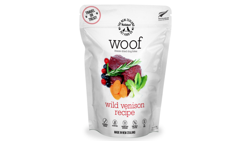WOOF Wild Venison Freeze Dried Dog Bites