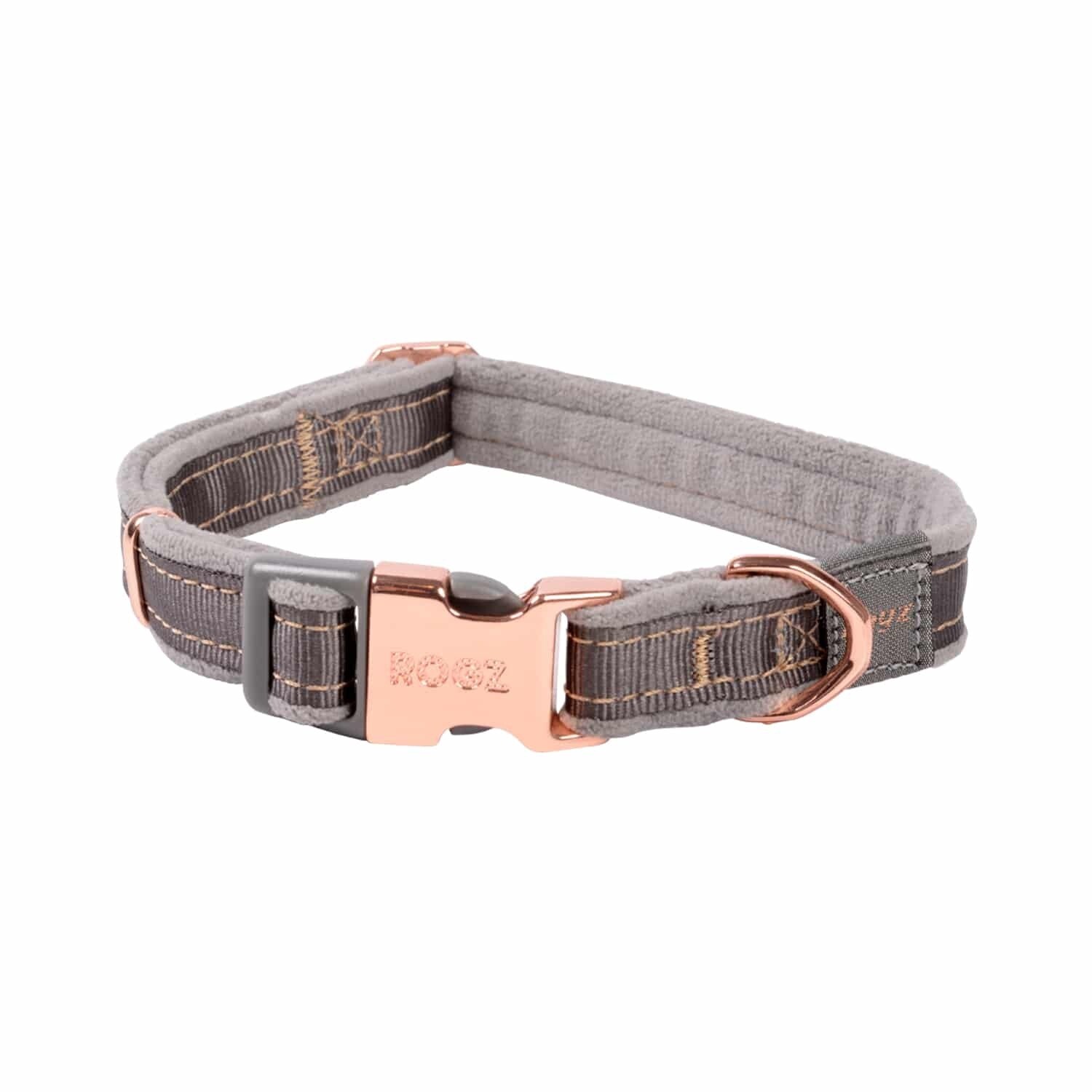 Rogz Urban Classic Collar Dove Grey, Size: X-Small