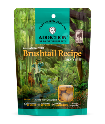Addiction Meaty Bites Dog Treats - Brushtail Possum