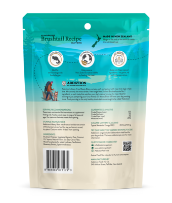 Addiction Meaty Bites Dog Treats - Brushtail Possum