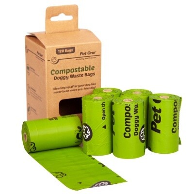 Pet One Compostable Poo Bags