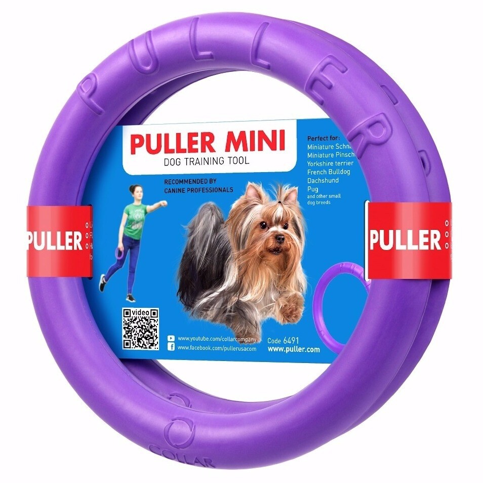 Ferplast Puller Dog Fitness Rings, Size: Mini (Set of 2 x 19cm)