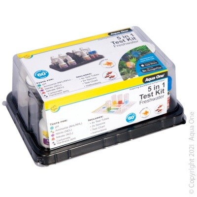 Aqua One Test Kit 5in1 Freshwater