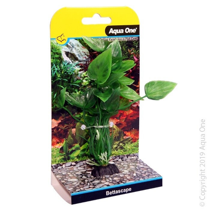 Bettascape Betta Aquarium Decorations, Type: Lily Green