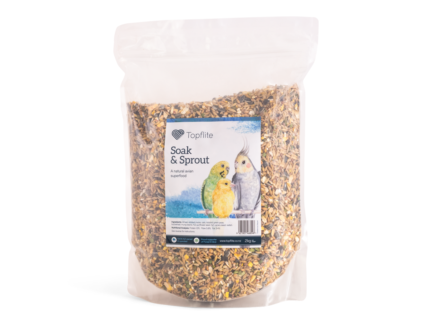 Topflite Aviary Soak &amp; Sprout