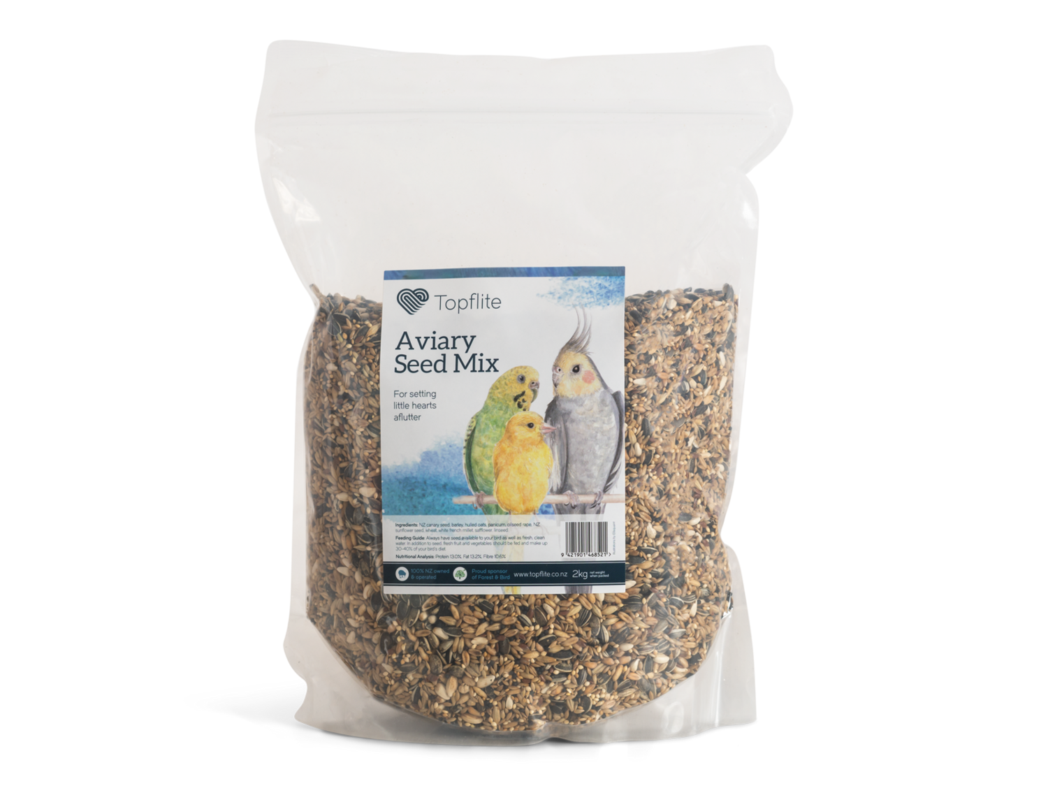 Topflite Aviary Mix, Bag Size: 2kg