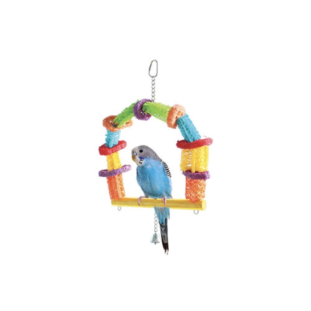 Allpet Avian Loofa &amp; Rope Bird Swing