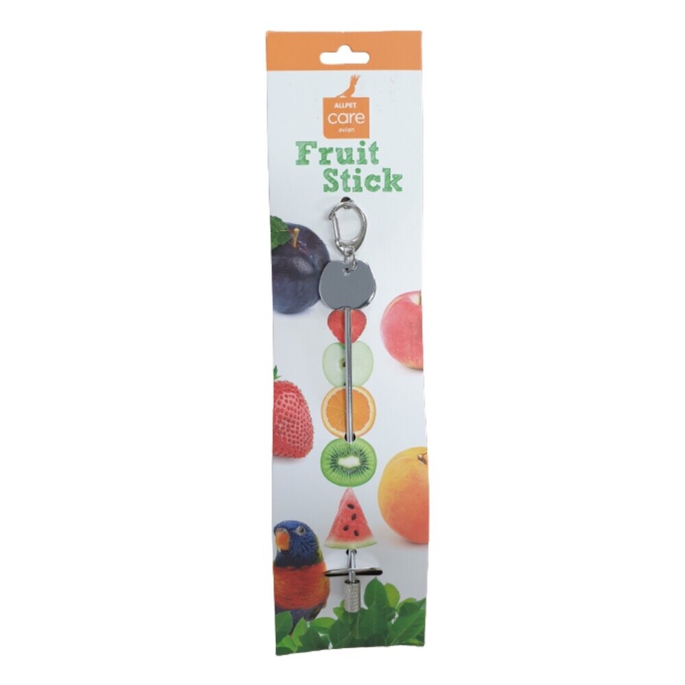 Allpet Avian Fruit Stick Bird Toy