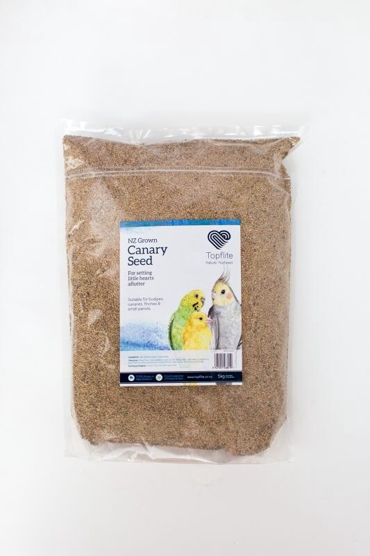Topflite Canary Seed (NZ Single Seed), Bag Size: 10kg