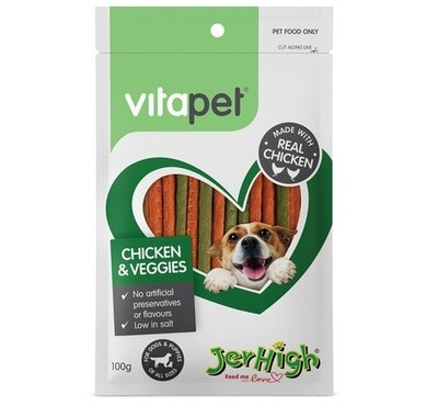 Vitapet Chicken &amp; Vege Sticks