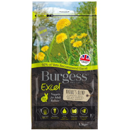 Burgess Excel - Natures Blend for Adult Rabbits