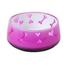 AFP Dog Love Bowl Pink