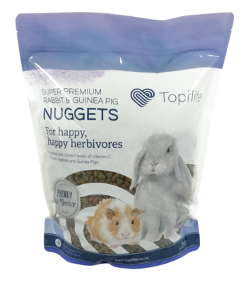 Topflite Rabbit & Guinea Super Premium Nuggets