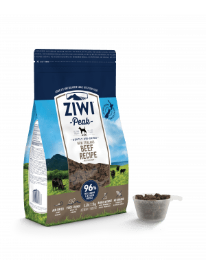 Ziwi Peak Dog Air Dried Beef, Flavour: Beef, Size: 454g