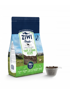 Ziwi Peak Dog Air Dried Tripe &amp; Lamb, Bag Size: 454g