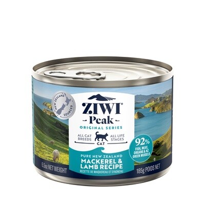 Ziwi Peak Cat Cans - Mackerel &amp; Lamb
