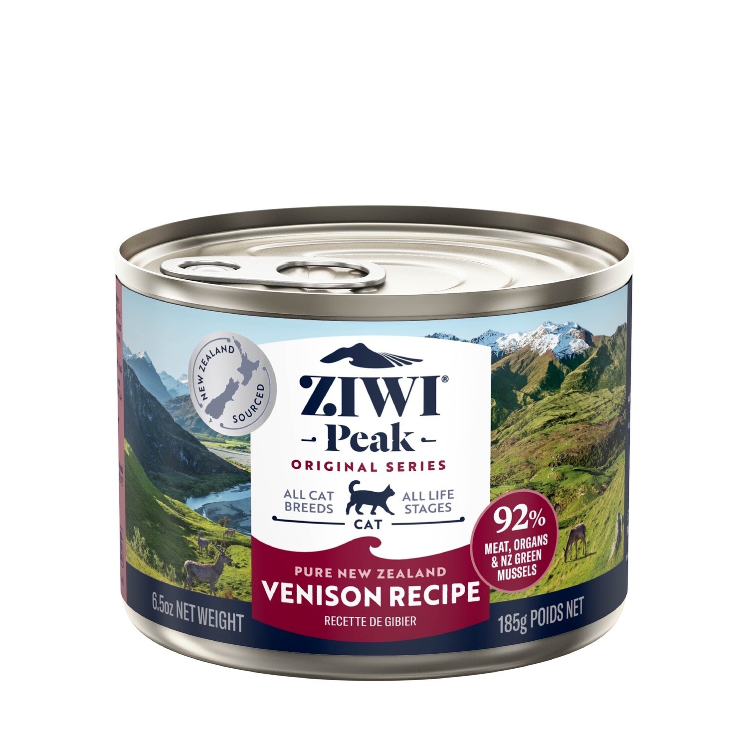 Ziwi Peak Cat Cans Venison, Can Size: 185g