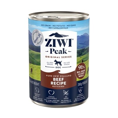 Ziwi Peak Dog Cans Beef