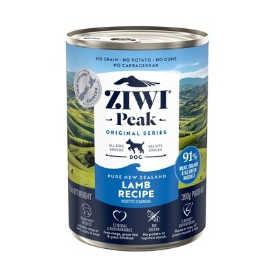 Ziwi Peak Dog Cans Lamb