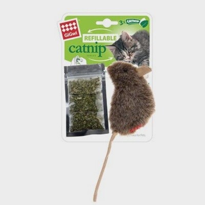 GiGwi Refillable Catnip Mouse