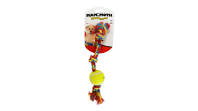 Mammoth 3 Knot Rope with Tennis Ball
