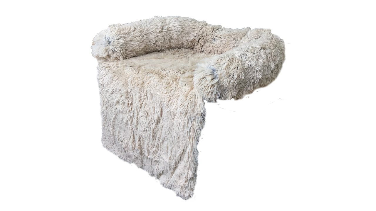 Brooklands Calming Sofa Protector Caramel Latte